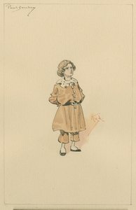 Kleine Paul Dombey door Joseph Clayton Clarke